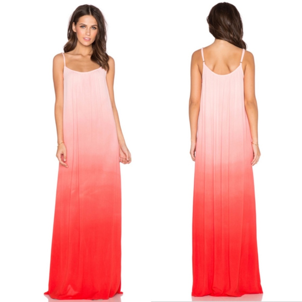 NWT Splendid Gauzy Ombre Maxi Dress